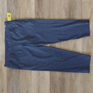 NWT All in Motion Men's Nylon Jogger Pants Navy Blue Size XXL